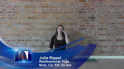 SUPTA BADDHA KONASANA MED MATTERULL