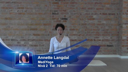 MEDIYOGA RYGGPROGRAM NIVÅ 2