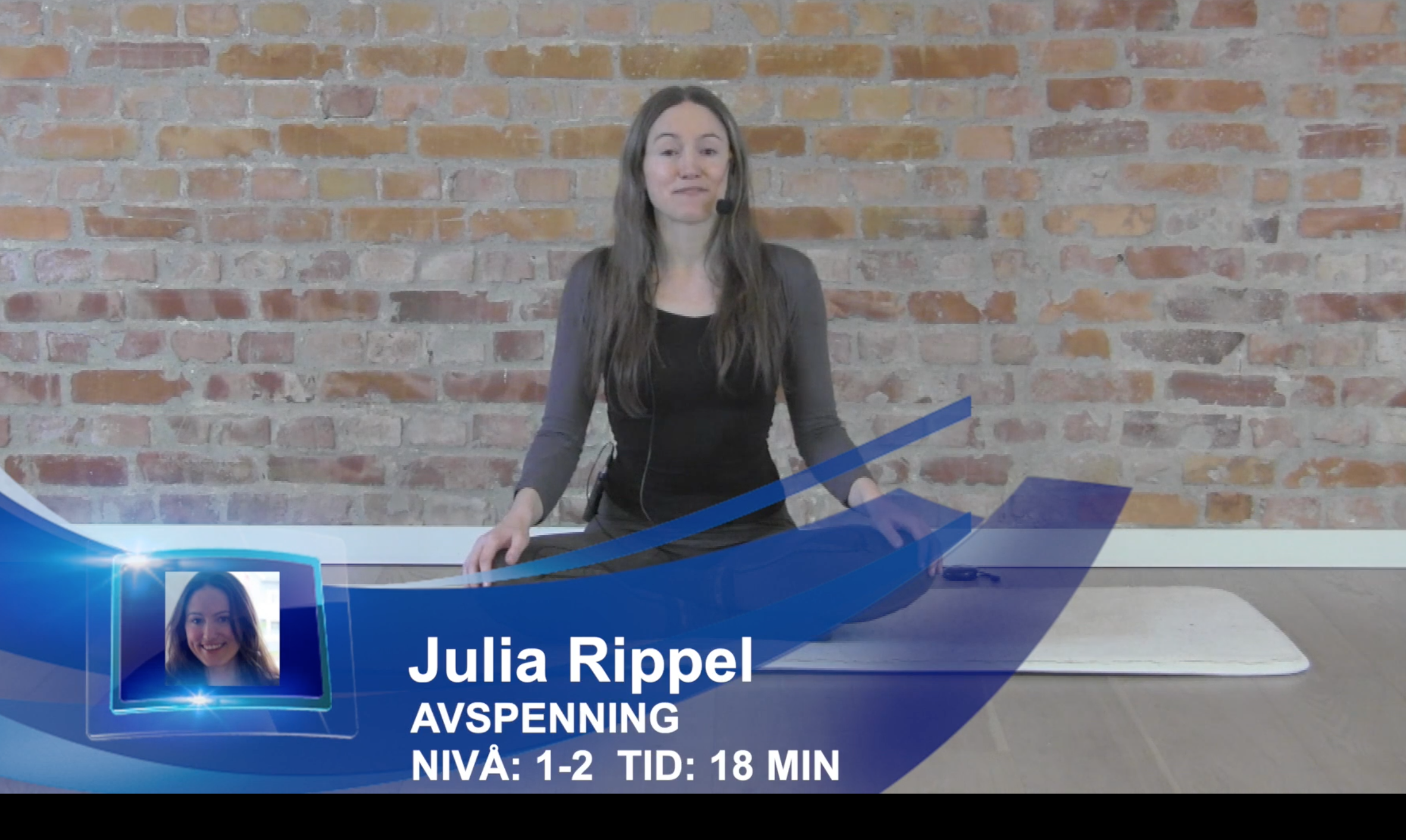 PUSTEØVELSE FOR AVSPENNING